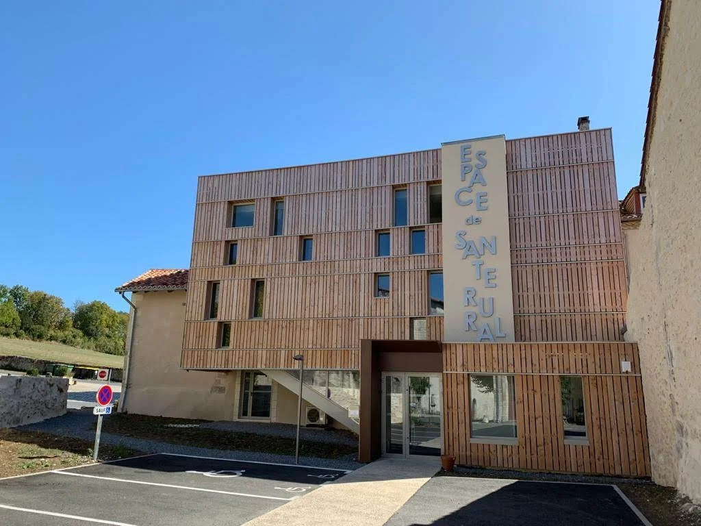 façade de l'espace santé rural